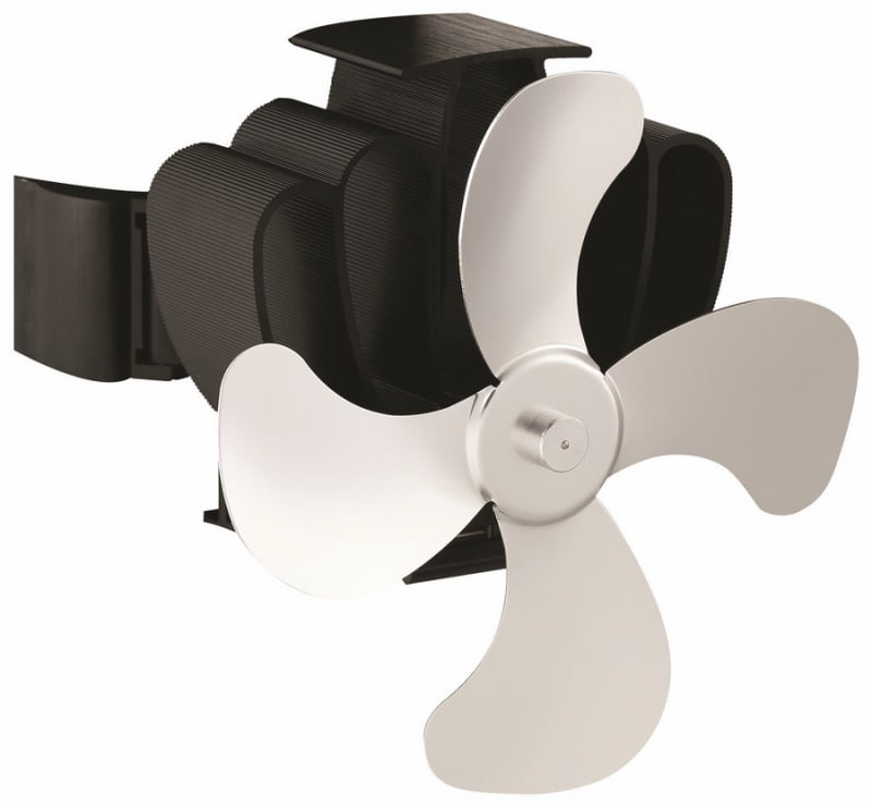 Aduro ventilátor na kouřovod - stříbrné lopatky 