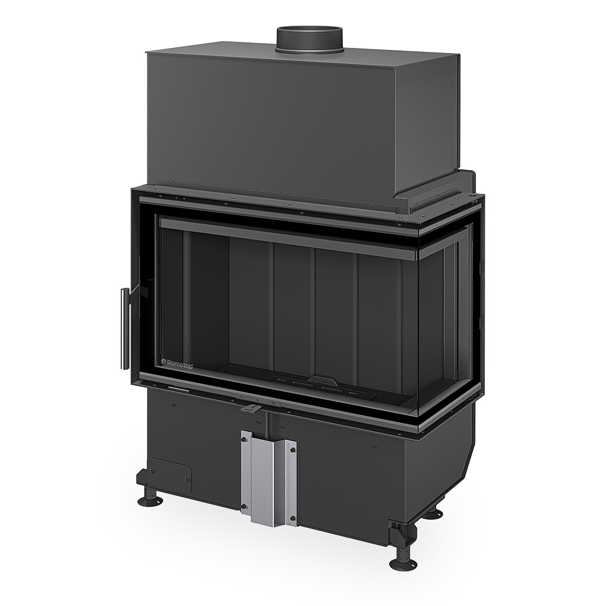 Romotop Heat R 4g S 70.44.33.26 -  pravá, černý Igniton