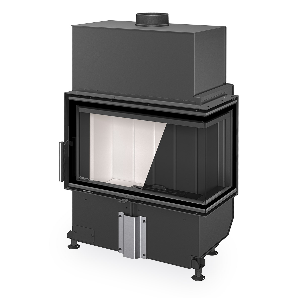 Romotop Heat R 4g S 70.44.33.26 -  pravá, černý Igniton