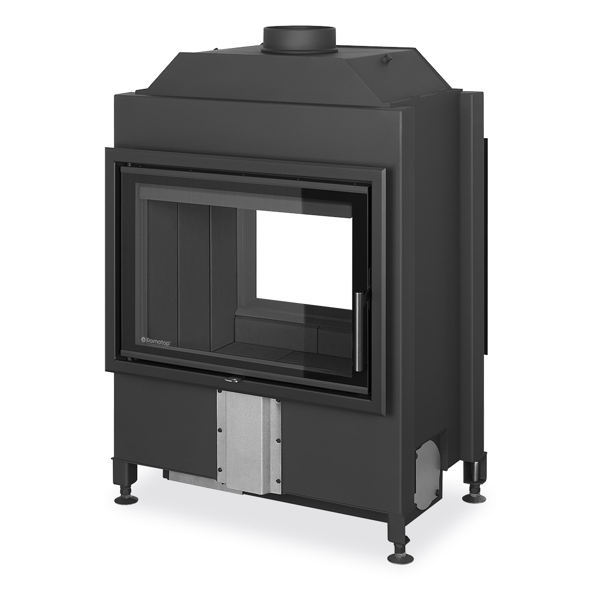 Romotop Heat T 3G 70.50.06 průhledová černý Igniton