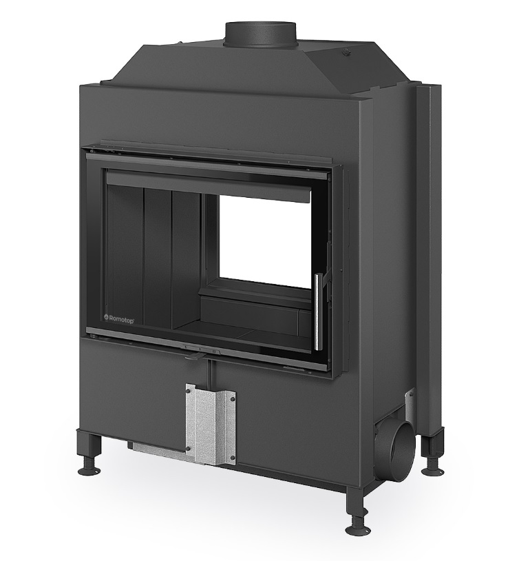 Romotop Heat T 4G 70.50.06 průhledová černý Igniton