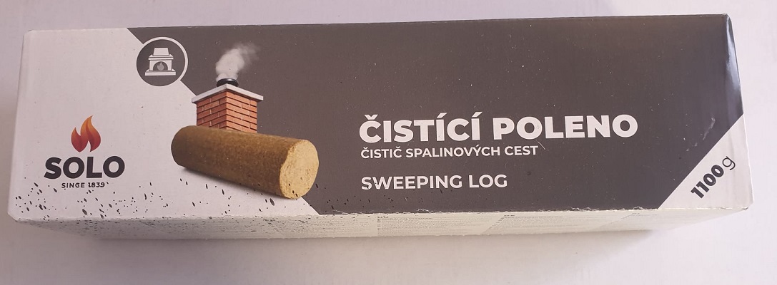 SOLO čistící poleno - čistič spalinových cest