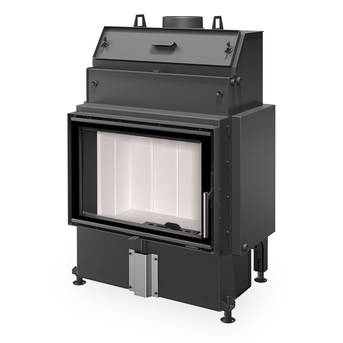 Romotop Heat W 4G 70.50.04 s výměníkem - šedý Igniton
