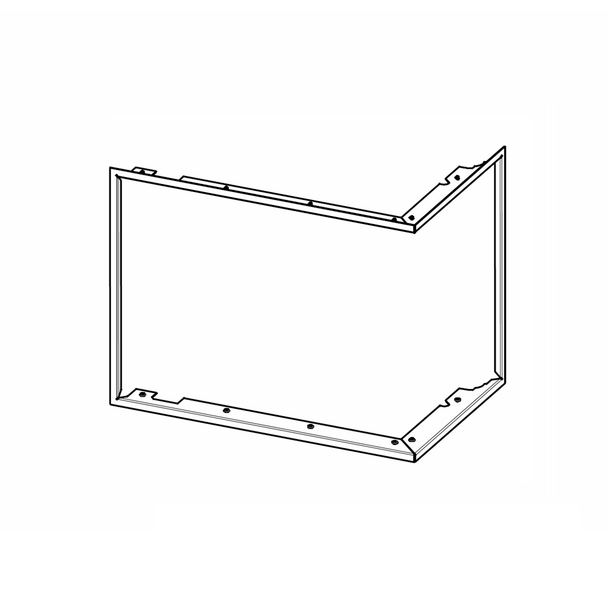 Rámek Romotop  HR4SG RAM06krycí univerzální, mělký
