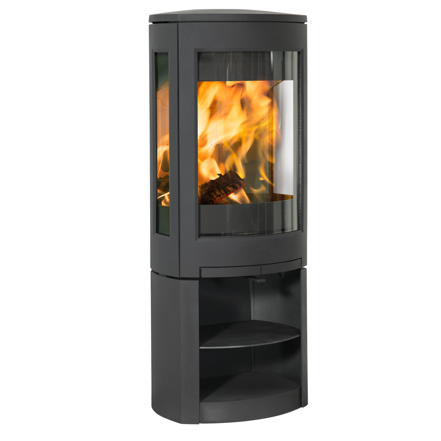 Jotul F 371 CB  V2 ADV BP - černý lak, litinový podstavec