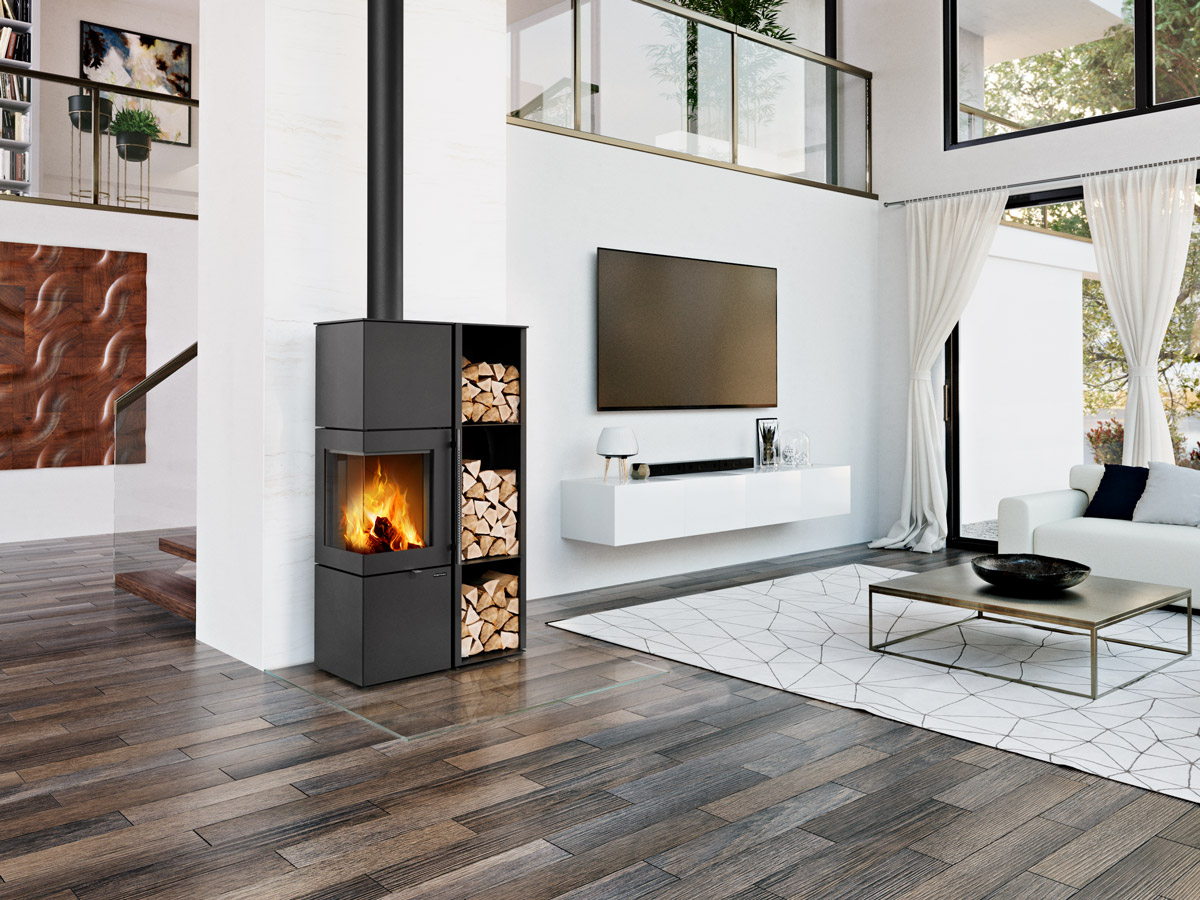 Romotop Esquina H plech (možnost akumulace)