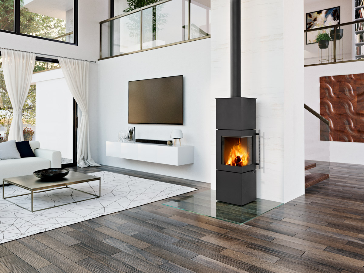 Romotop Esquina H plech (možnost akumulace)