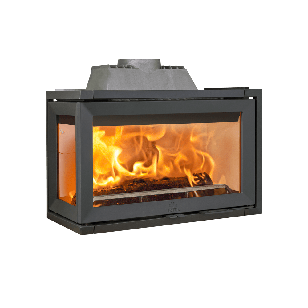 Jotul I 620 CB FL BP - černý lak, levé boční prosklení