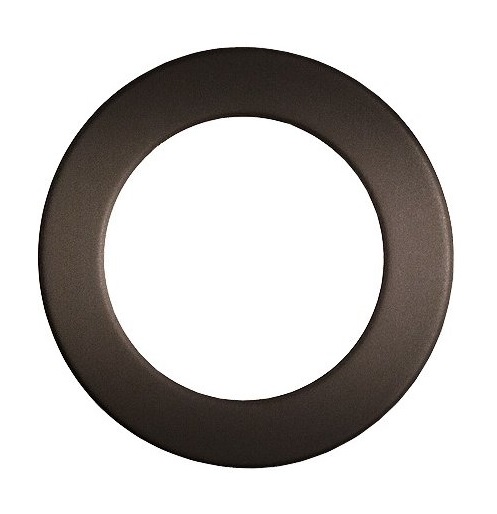 Růžice 125 mm černá (kroužek)