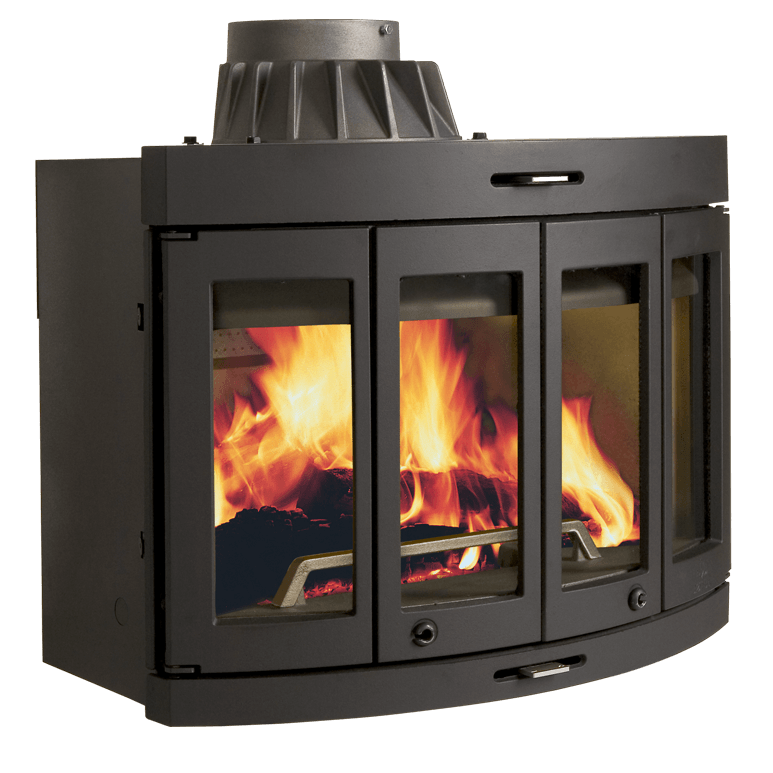 Jotul I 400 CB Harmony - černý lak, dvoukřídlá dvířka 