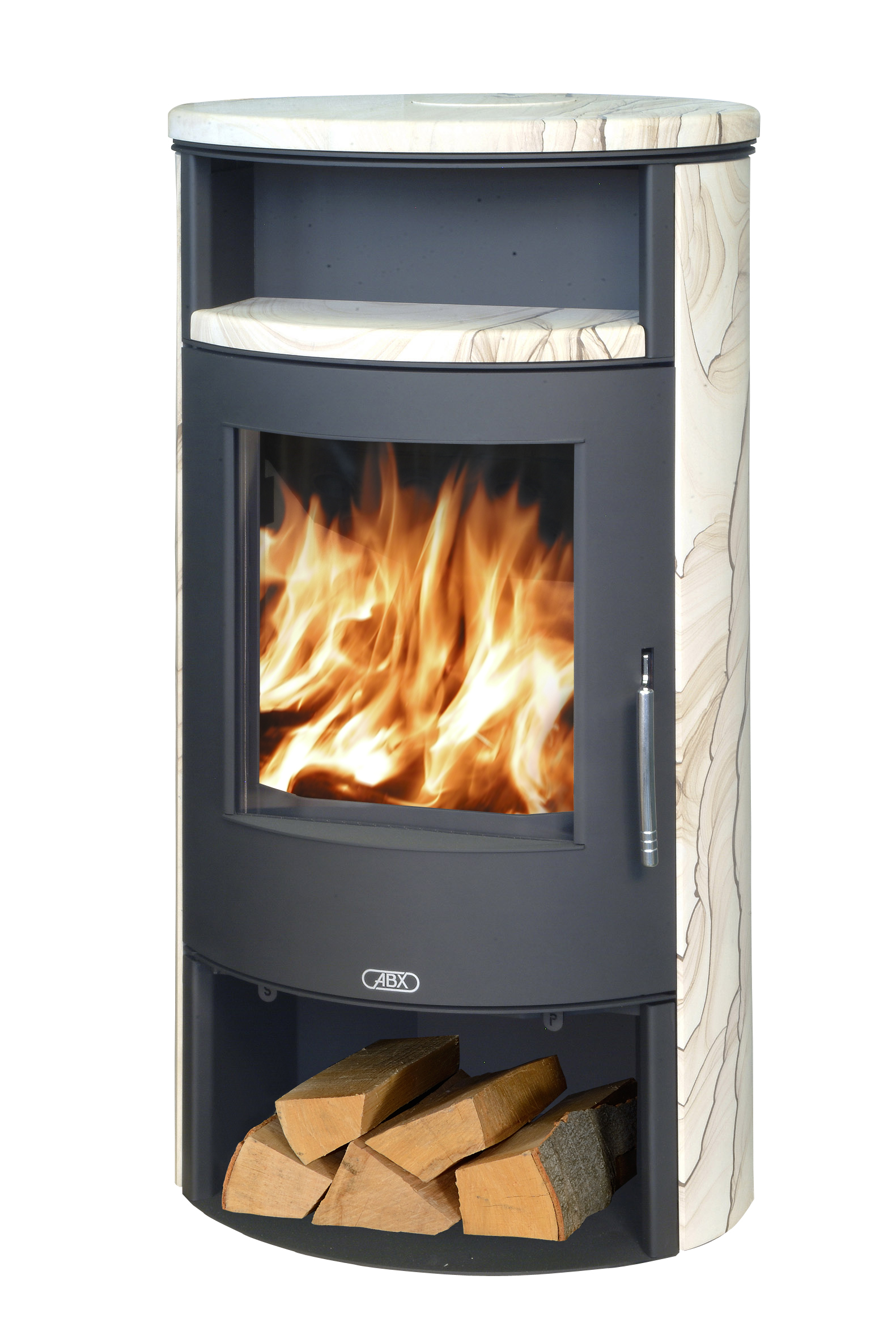 ABX Island 5 - černý plech - pískovec včetně horní desky