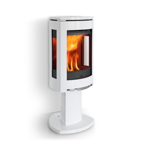 Jotul F 373 CB V2 ADV CB WHE - bílý smalt, noha 