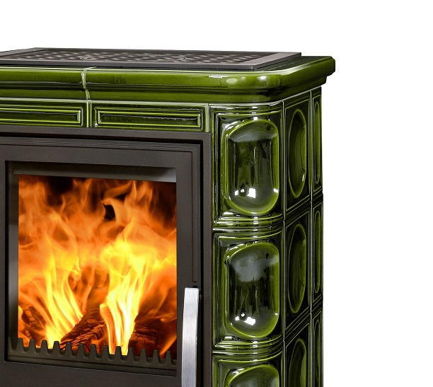 Abx Marina KP I. kachlový sokl s výměníkem 6.9kW - zelená
