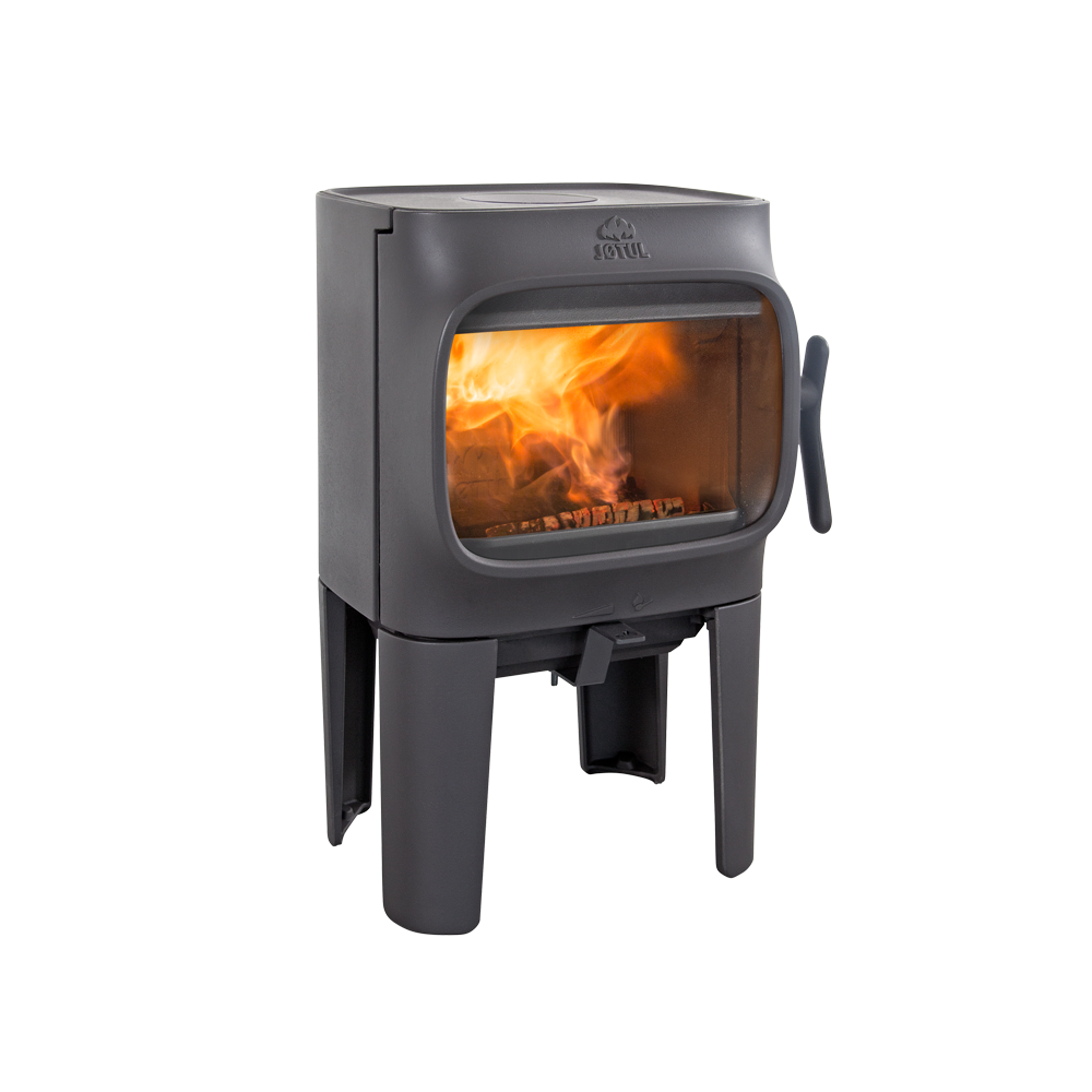 Jotul F 105 CB R BP LL - černý lak,dlouhé nohy