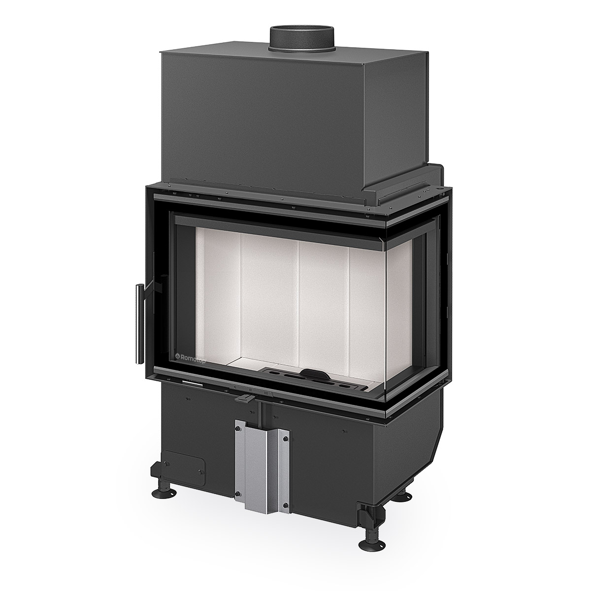 Romotop Heat R 4G S 60.44.33.24 - pravá, šedý Igniton