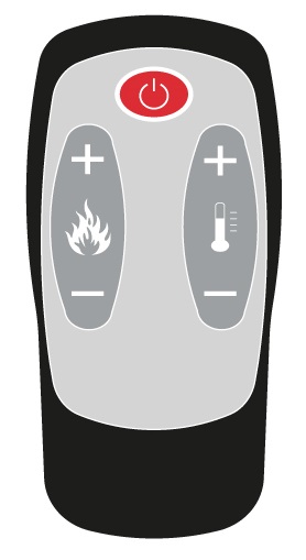 Extraflame  Luisella - černá Extraflame  Luisella - černá