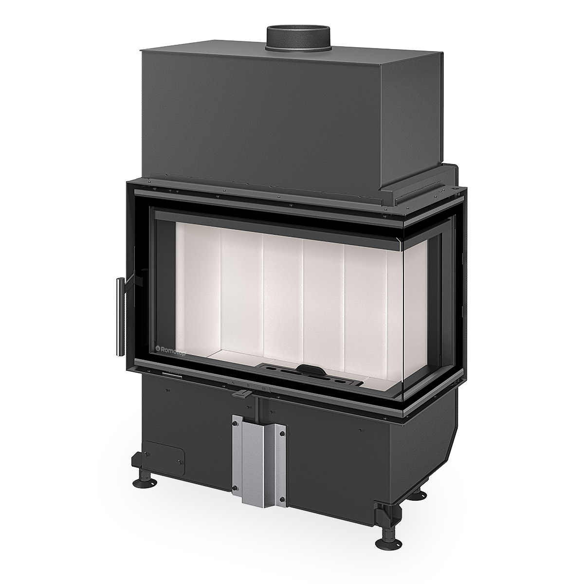 Romotop Heat R 4g S 70.44.33.24 pravá, šedý Igniton