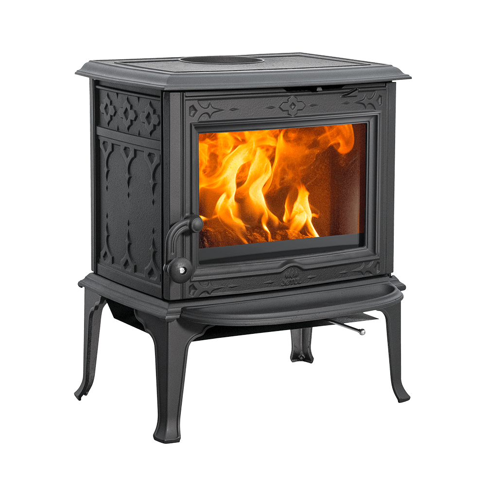 Jotul F 100 CB ECO.2 LL SE BP - černý lak, dvířka bez příček