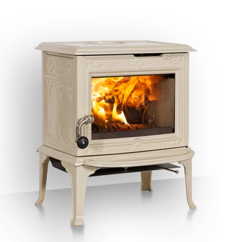 Jotul F 100 CB ECO.2 LL SE IVE - slonová kost, dvířka bez příček